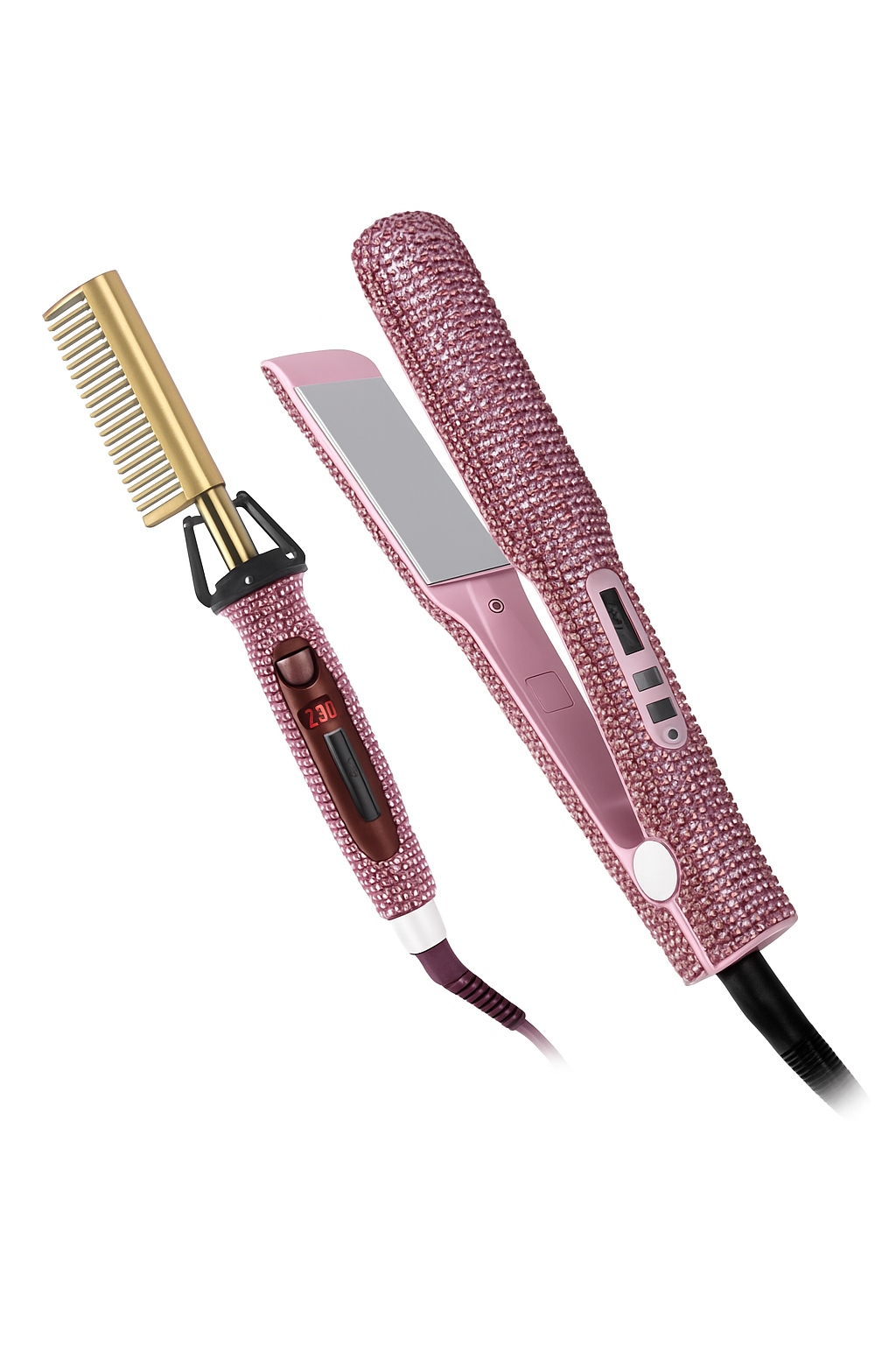 Bling flat irons